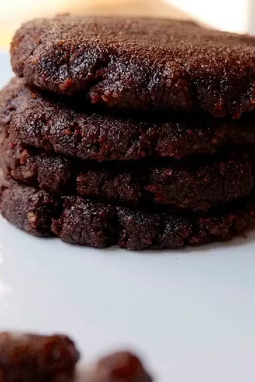 Biscoito de Chocolate com Nozes, imagem do material ilustrado